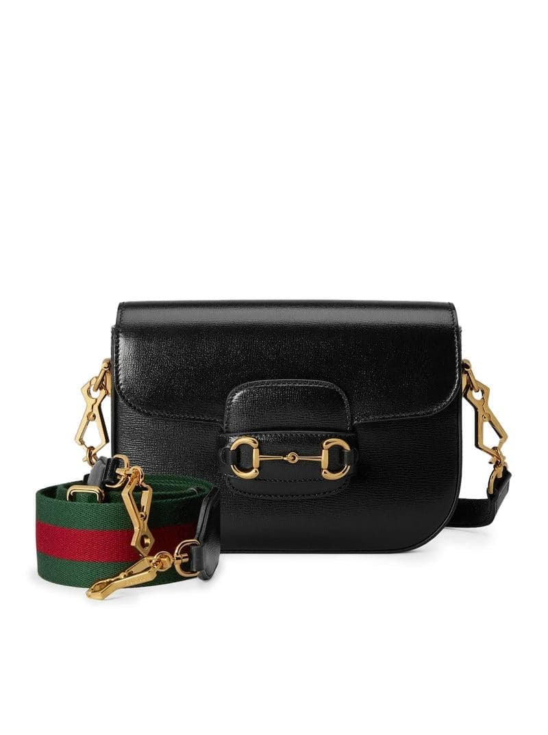 Gucci Horsebit Ristretto Medium Shoulder Bag